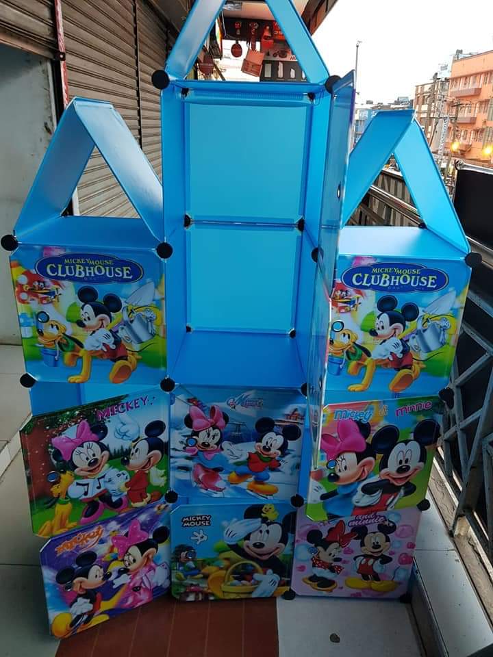 3 Column Kids Wardrobe(05)