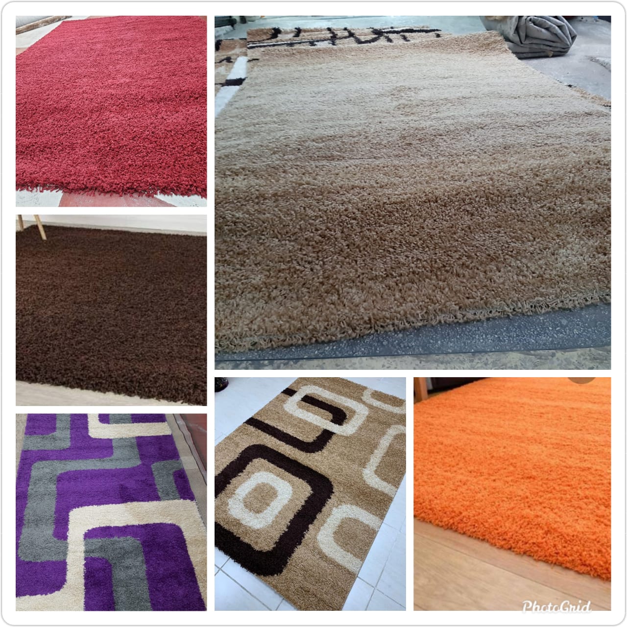 Shaggy Rasta Carpet 02 (6x9)